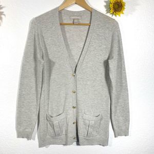Banana Republic Wool Blend Button Up Pocket Sweater Cardigan Size Medium Womens
